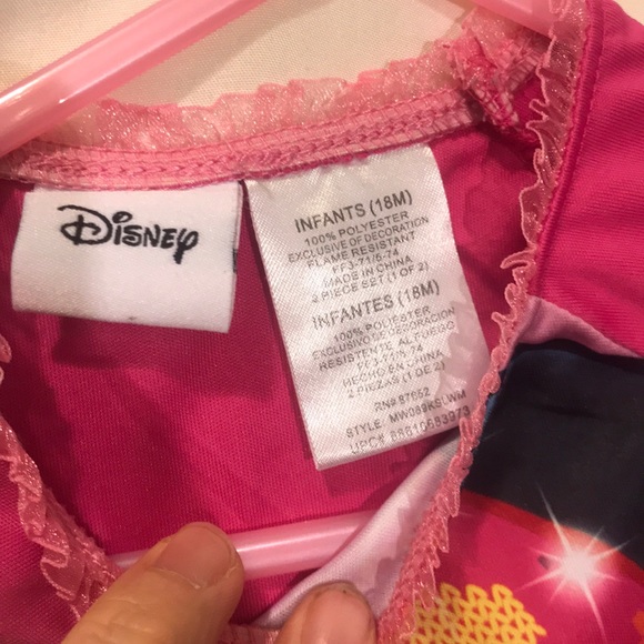 Girls 18M Minnie Mouse short sleeve shirt. - Picture 2 of 3